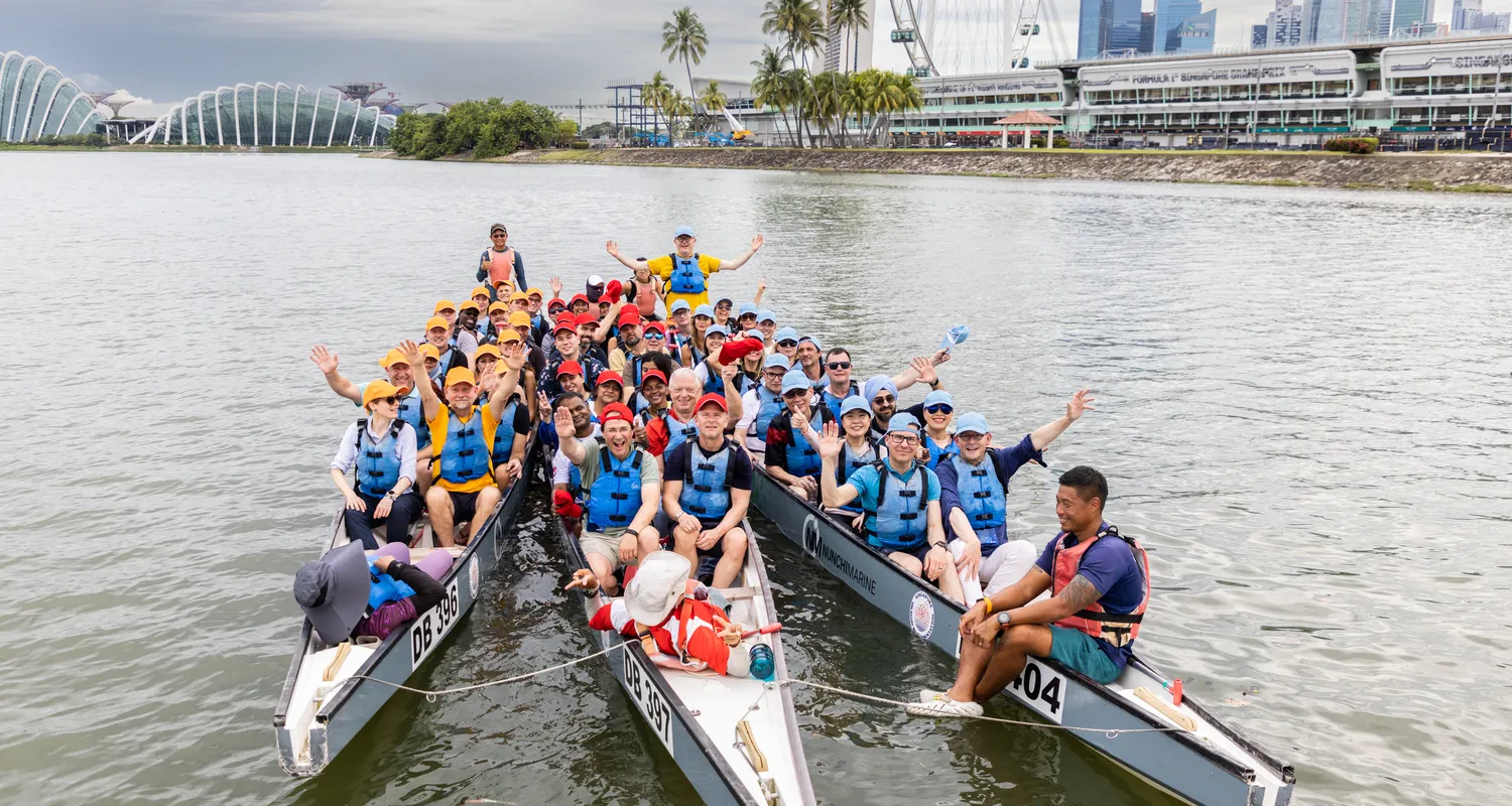 Global Conference 2026 in Singapur - Austausch mit Kestria-Kolleginnen und Kollegen aus über 40 Ländern.